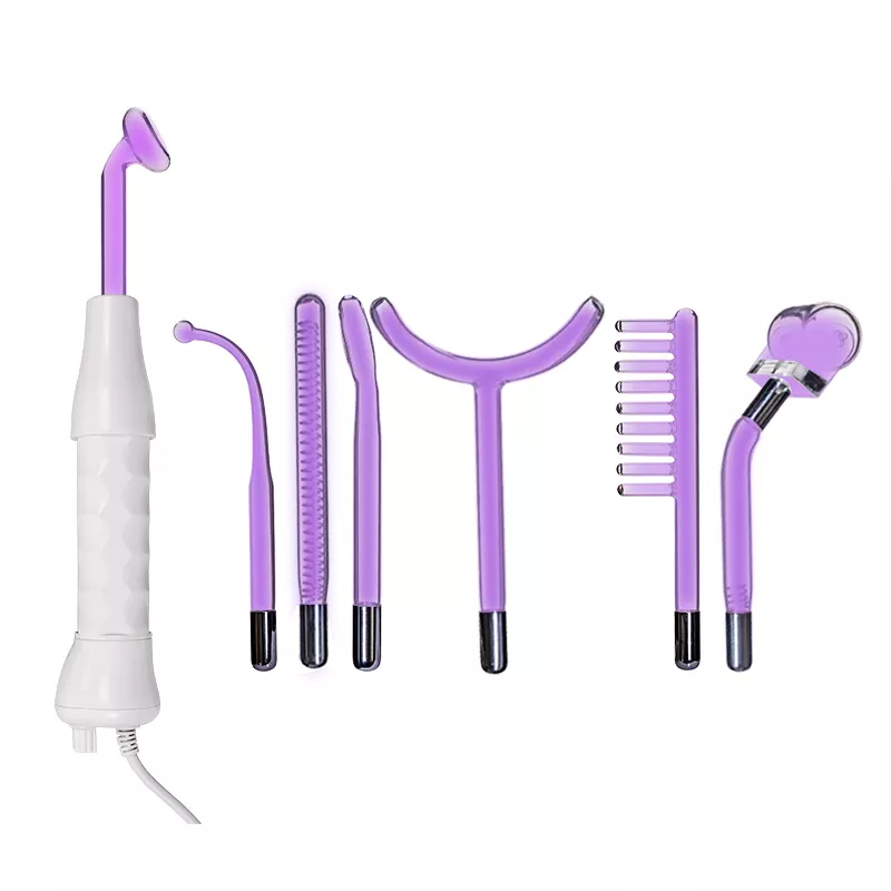 Am-08B Portable high frequency facial device 7 glass tubes